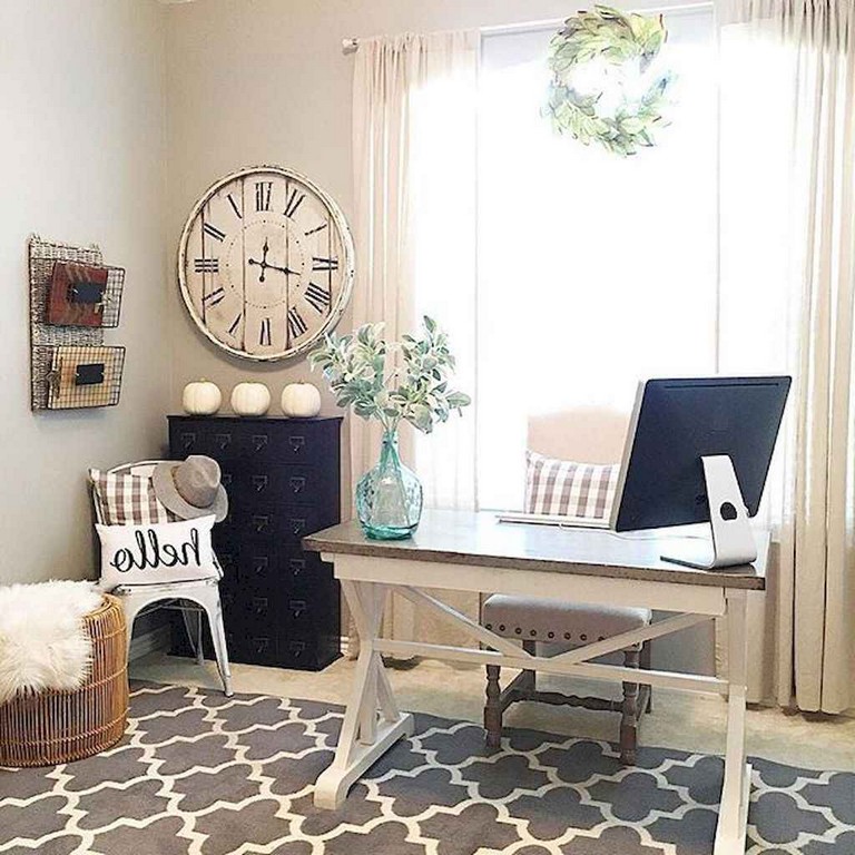 35+ Stunning DIY Farmhouse Desk Decor Ideas On A Budget