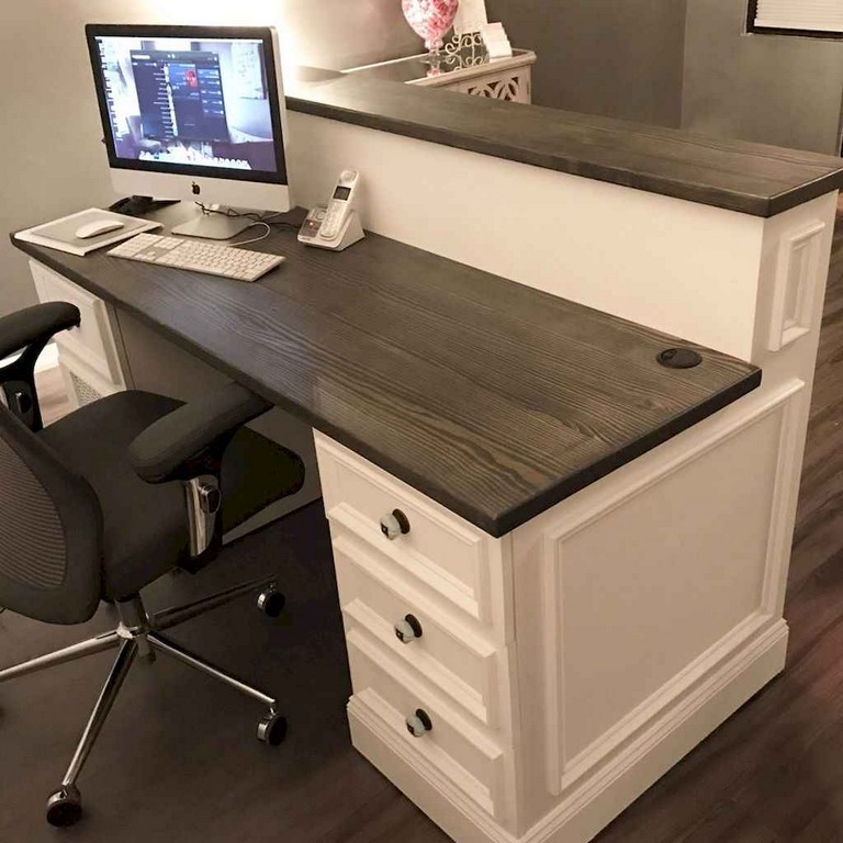 35+ Stunning DIY Farmhouse Desk Decor Ideas On A Budget