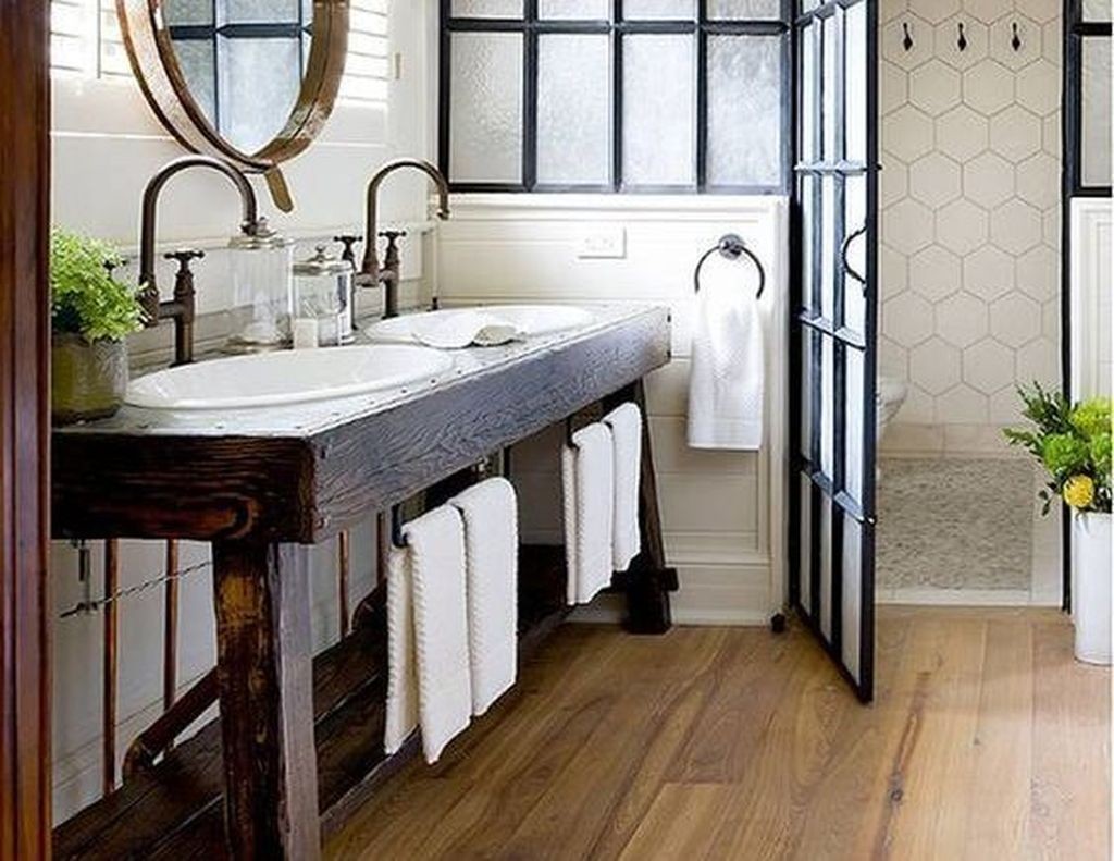 40-Favorite-White-Farmhouse-Bathroom-Vanities-Ideas-40 ...